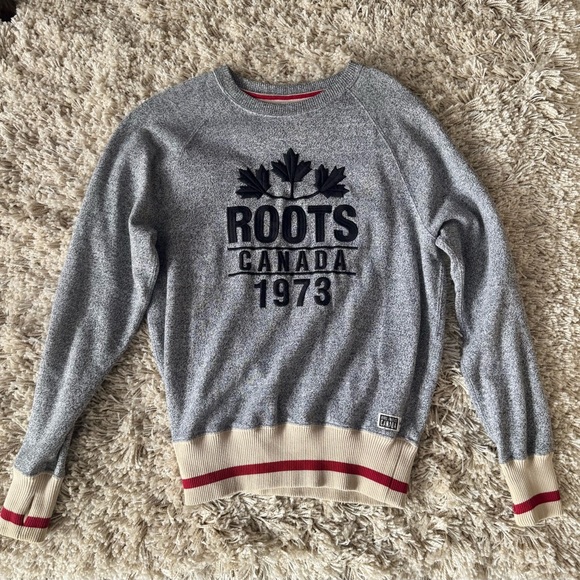 Roots Sweaters - Roots Canada Gray Sweater Unisex